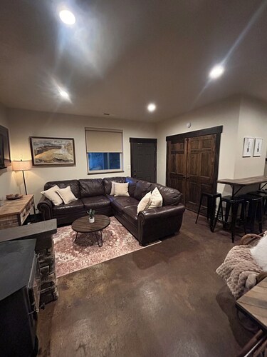 Private level of the home is located on a private 160 acre ranch 