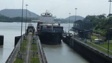 Vue depuis l’hébergement