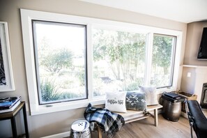 Vue depuis l’hébergement