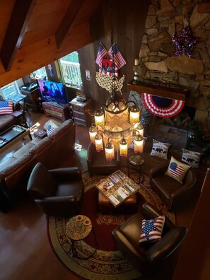 TV connectée, cheminée, console de jeux vidéo, lecteur de DVD