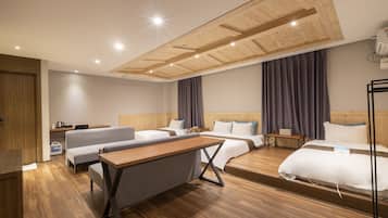 Suite Business (3 Beds) | 1 dormitorio, ropa de cama de alta calidad, edredones de plumas