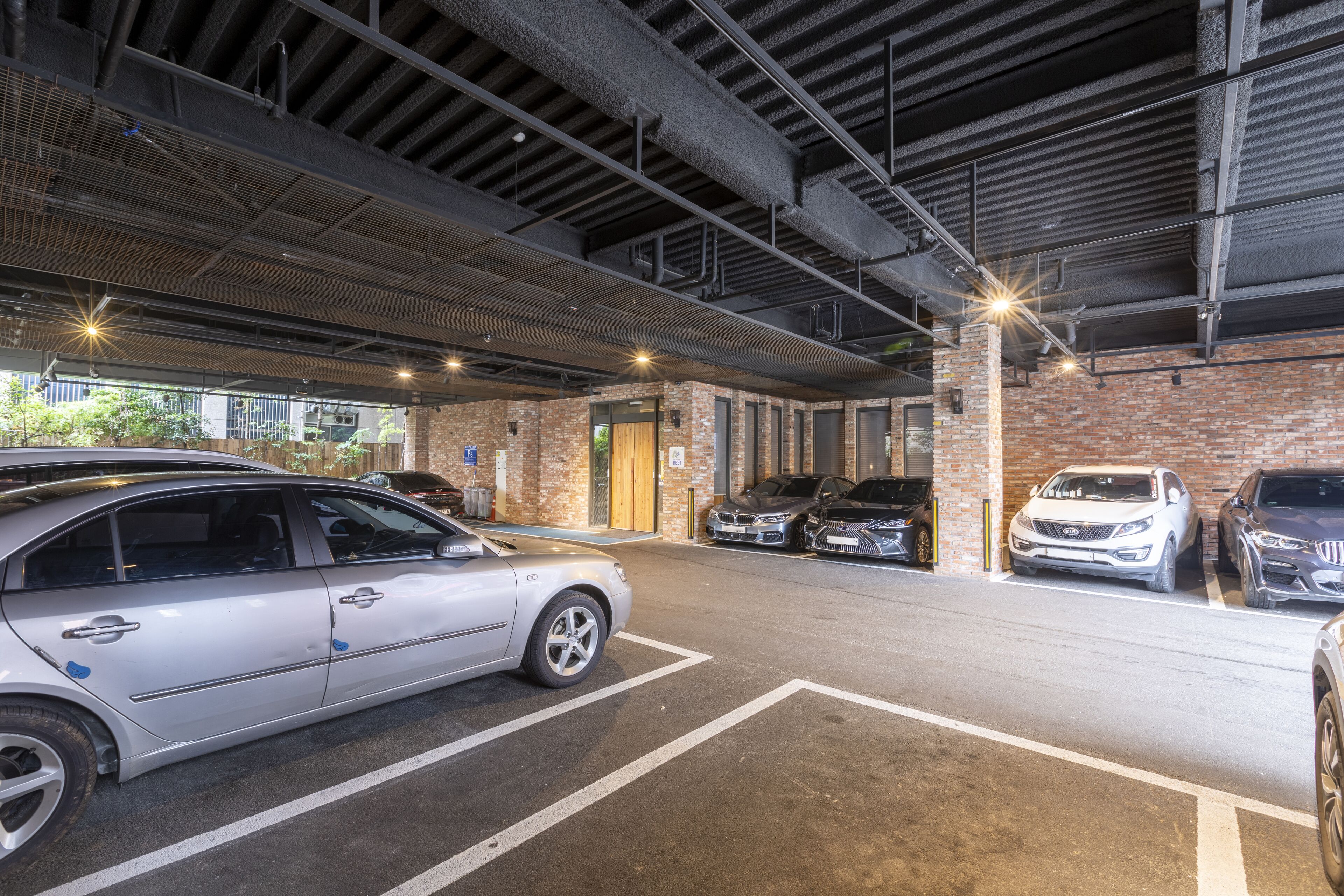electric car charging point