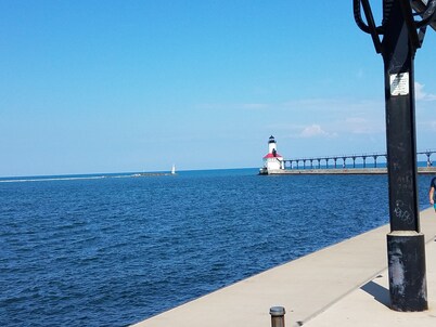 Steps from the beach! Pet friendly. Awesome amenities and great location.  