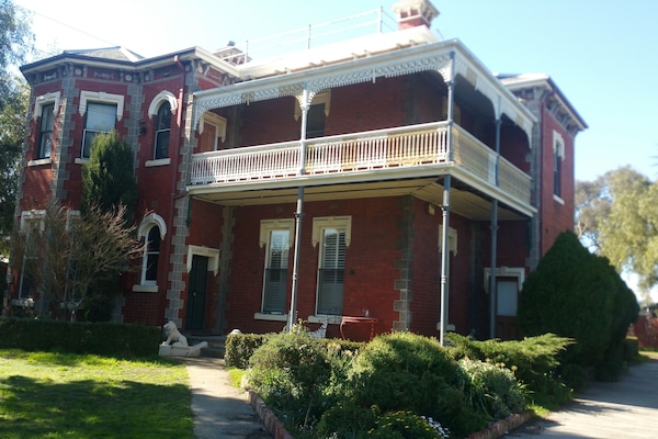 The Mansion is in the heart of the Yarraville village