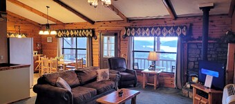 Beaver Lake Cabin with Boat Dock/Swim Deck/Boat Slips, Incredible Lake View!