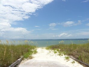 Beach nearby