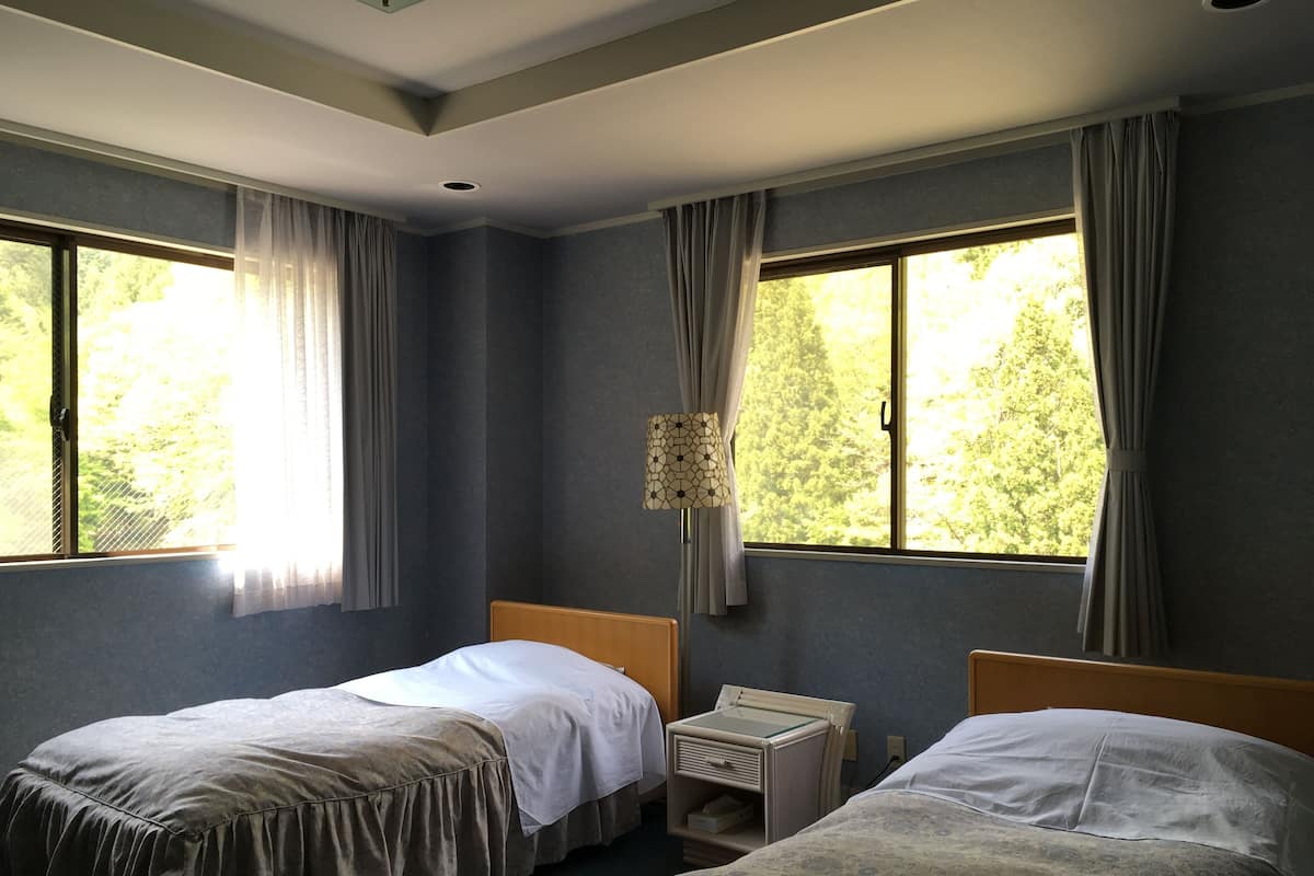 Japanese Western Style Room A 35sqm (Private Bathroom, Mount Fuji and Lake Shoji View), Non Smoking | 1 bedroom, down comforters, free WiFi, bed sheets