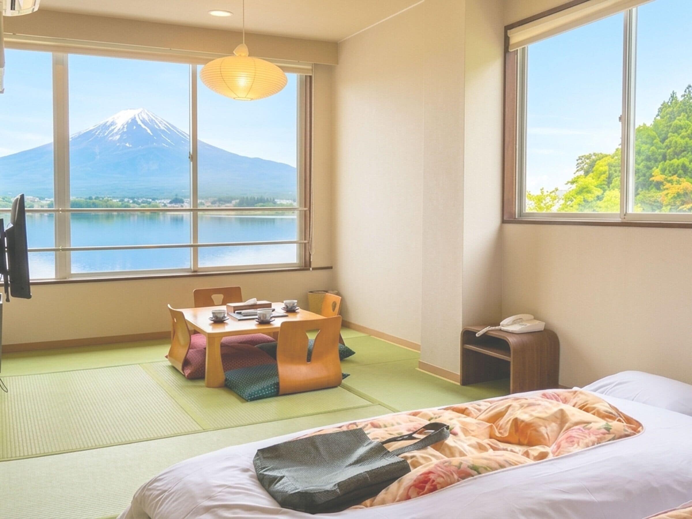 Two Japanese-Style Rooms | Down comforters, free WiFi, bed sheets