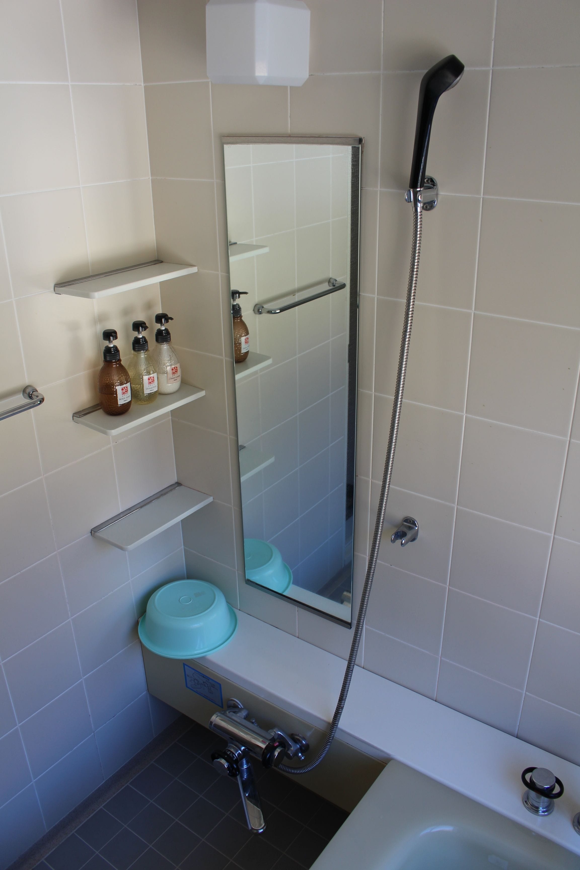 japanese western style room a 35sqm (private bathroom, mount fuji and lake shoji view), non smoking | bathroom shower