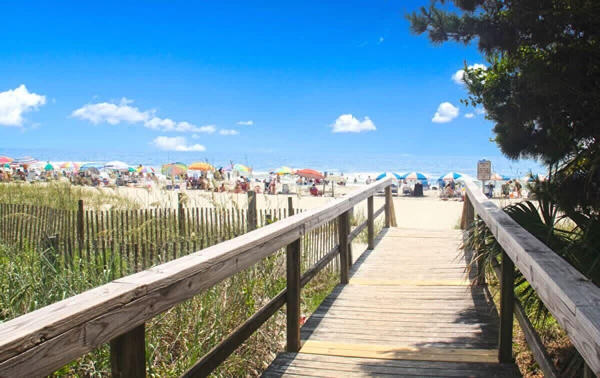 Beach nearby