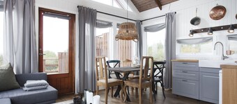 Múlakot 1 - Cosy countryside cabin with a sauna and amazing view´s