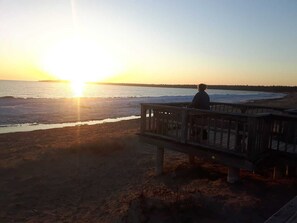 On the beach, beach towels - 4 Bedroom Cottage On Manitoulin Island, Ontario (Providence Bay)