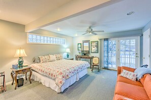 3 soverom, strykejern/-brett, internettilgang og sengetøy