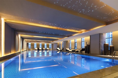 Indoor pool. Wanda Realm Siping