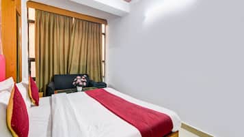 Standard Non AC | Memory foam beds, in-room safe, desk, laptop workspace