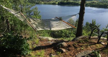 Yksityinen - maalaismainen 17 hehtaarin erämaa-1000 ft ranta yli näköinen Ottawa Valley