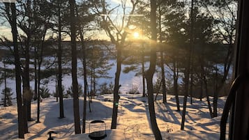 Vue depuis l’hébergement