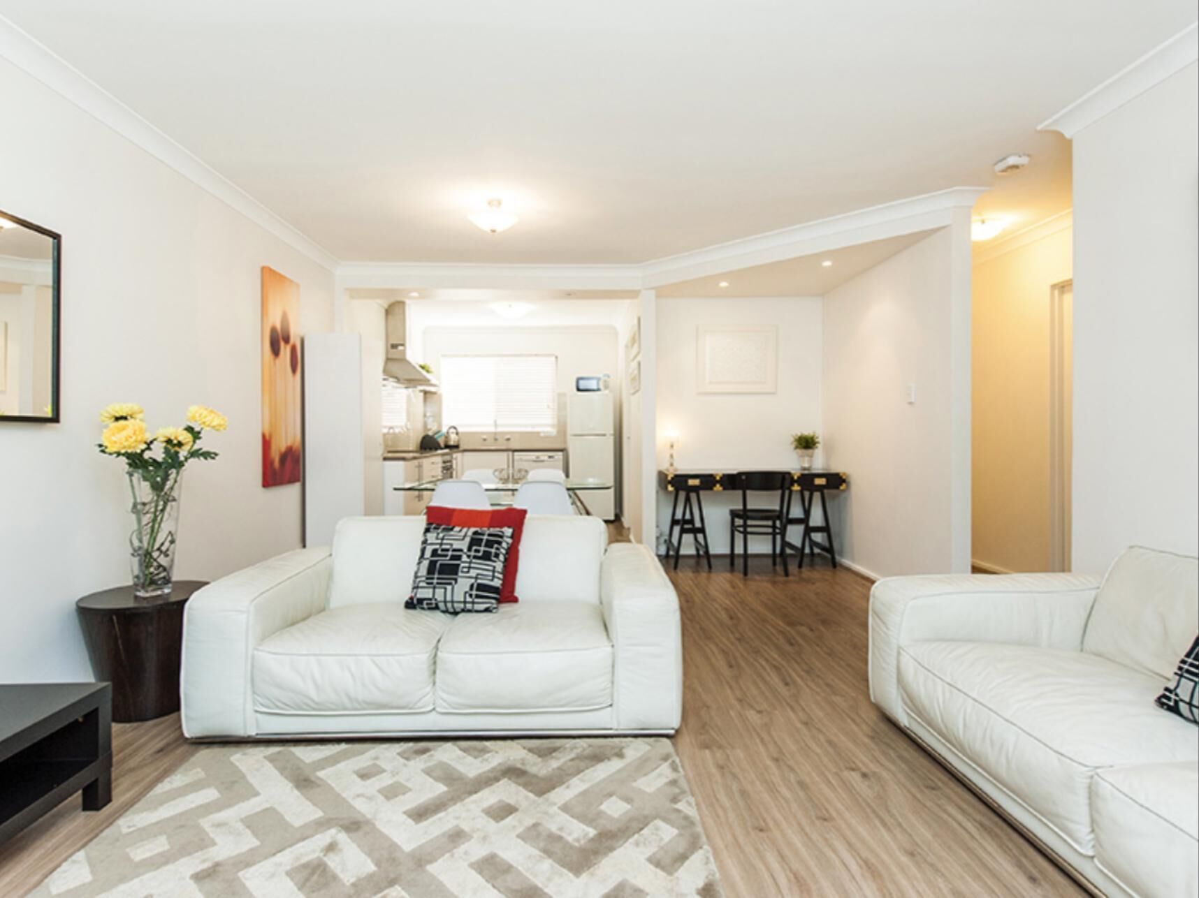 Smart executive two bedroom apartment with 5 star Subiaco location.