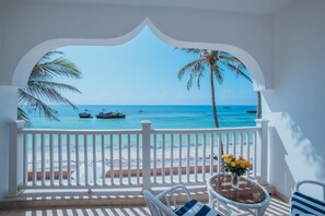 Habitació doble estàndard, vistes a l'oceà | Vista de la platja o del mar