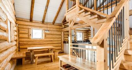 Cabin for rent with access to Lac Long (Log home)