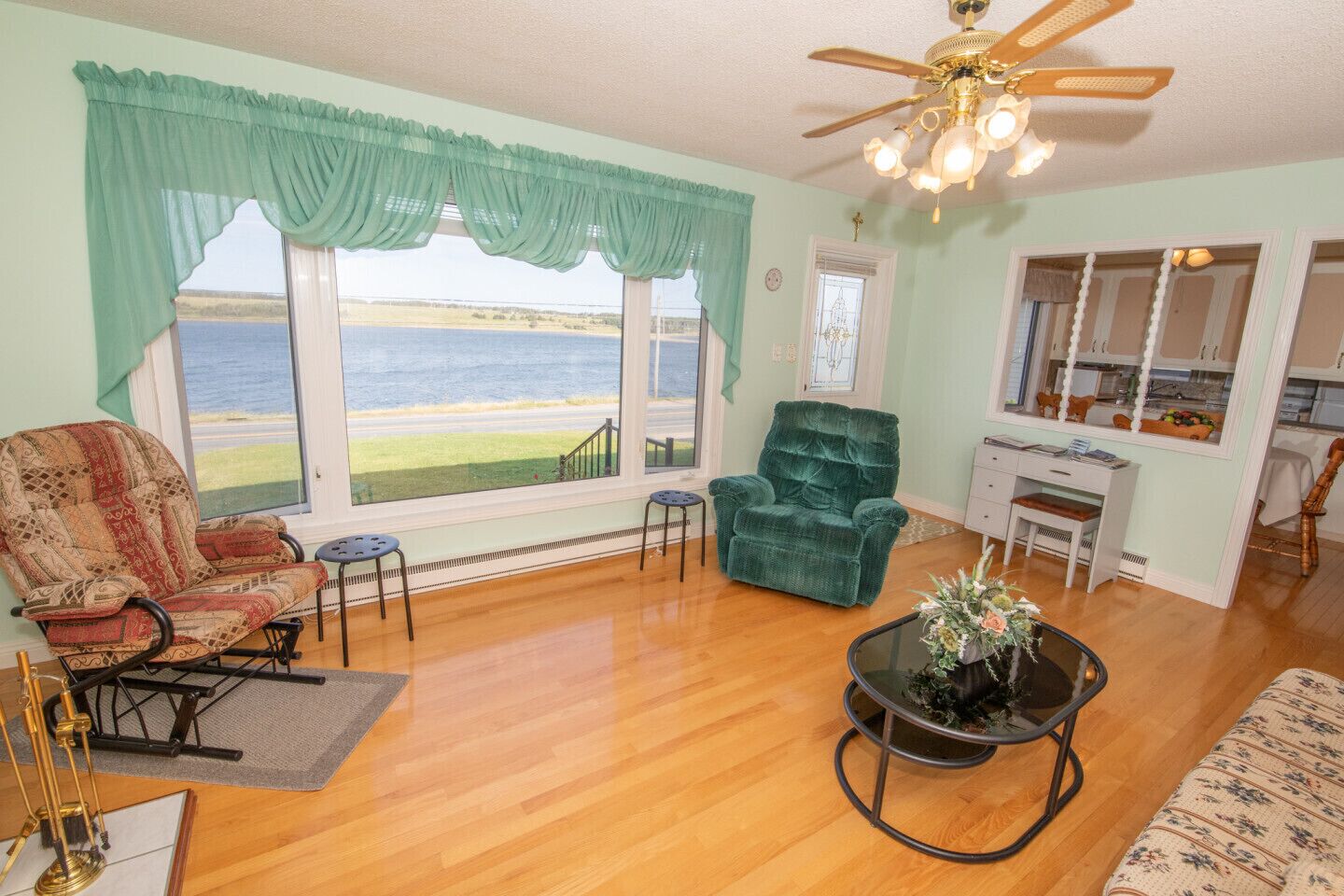 TV connectée, cheminée