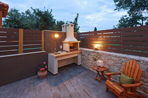 Terrace/patio - All season-star villa, private pool,near amenities (Gallos)