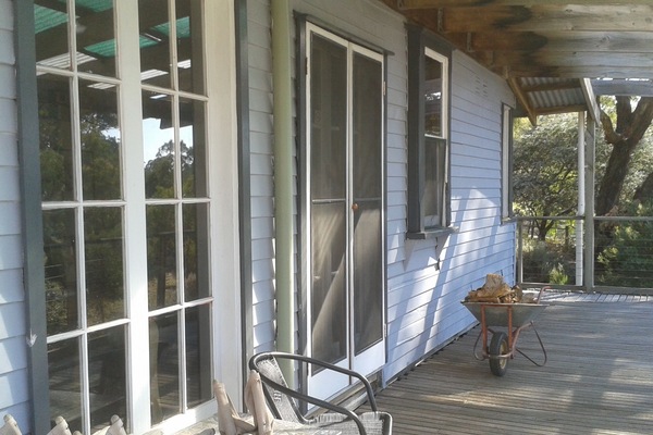 Verandah and BBQ area
