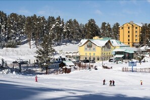 Voorkant van accommodatie