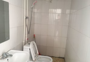 Regadera, amenidades de baño gratuitas, secadora de cabello, pantuflas