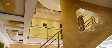 Interior entrance