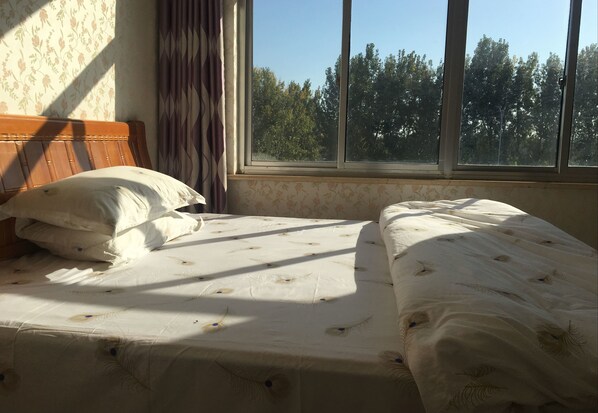 Desk, blackout curtains, free WiFi - Waihuan Hostel (Weifang)