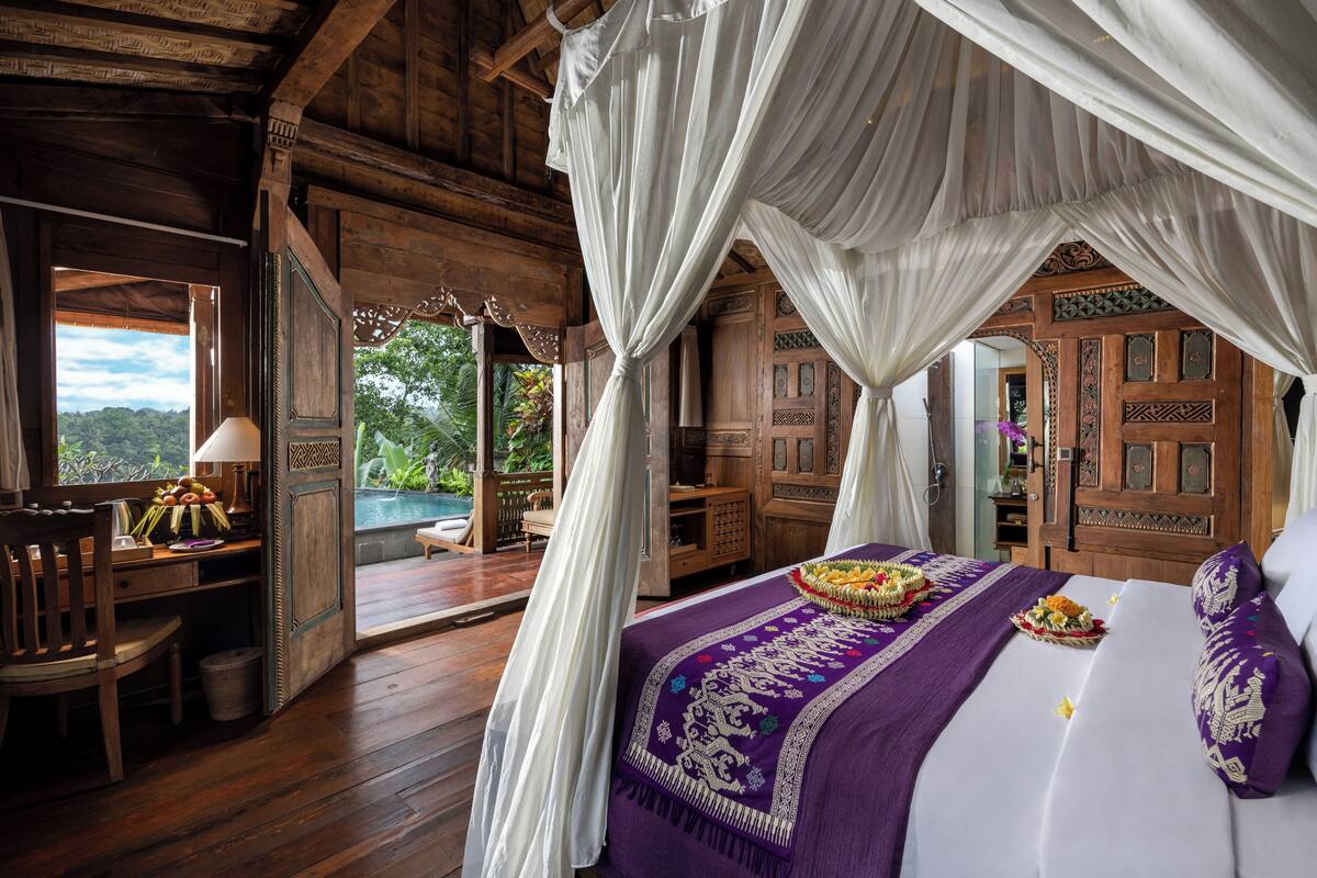 Royal Ayung Pool Villa  | 1 bedroom, premium bedding, in-room safe, desk