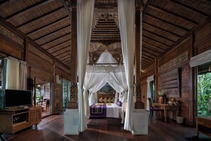 Luxury Valley Villa With Infinity Pool | 1 bedroom, premium bedding, in-room safe, desk - Pramana Watu Kurung Resort (Ubud)