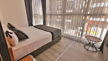 Habitación familiar | Caja fuerte, escritorio, sistema de insonorización y cunas gratuitas