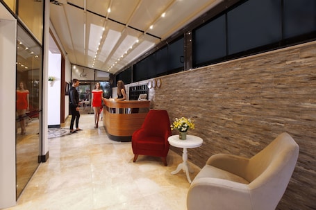 Sala de estar en el lobby