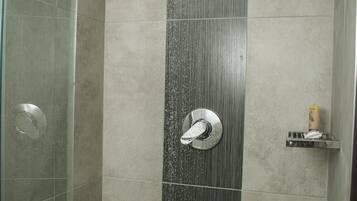 Hair dryer, towels