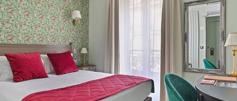 Literie de qualité supérieure, bureau, chambres insonorisées