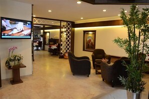 Sala de estar en el lobby