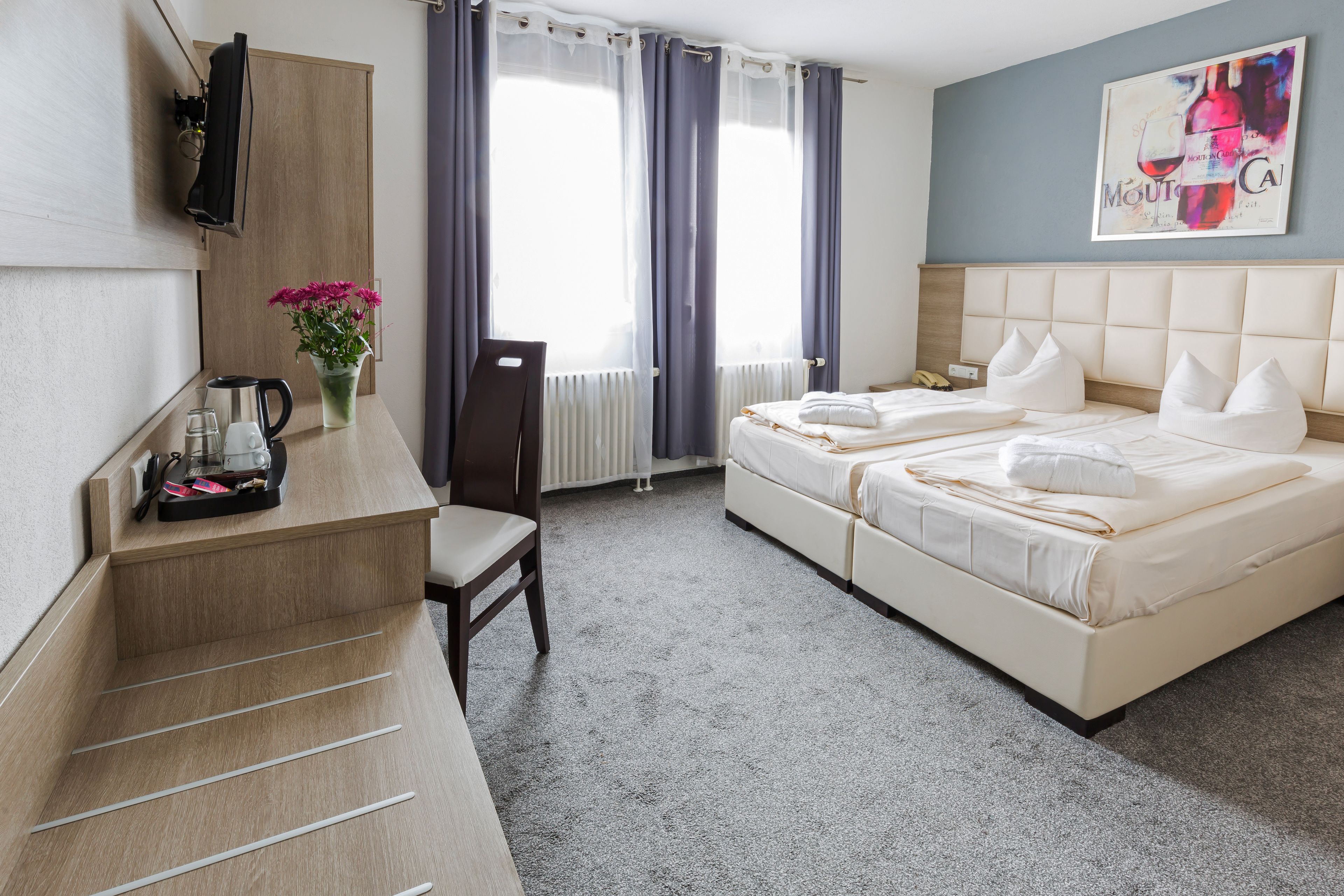 superior double room | premium bedding, in-room safe, desk, soundproofing