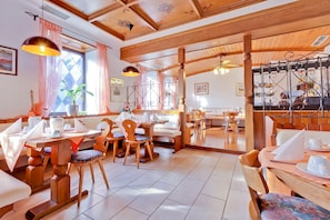 Daily buffet breakfast (EUR 12.00 per person)