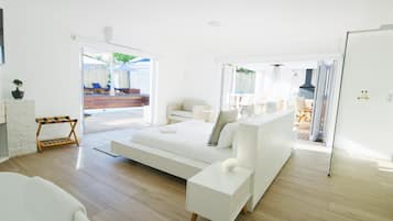 Superior kamer, 1 kingsize bed | Kameruitzicht