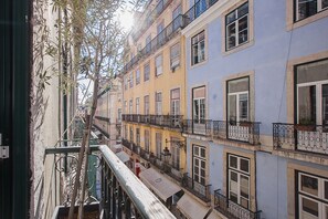 Blick von der Unterkunft