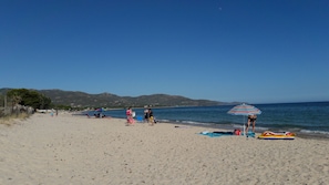 vista della spiaggia di Sant'Andrea