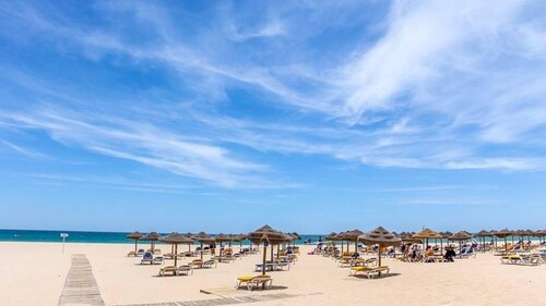 Gr8t Oceanview 2-Zimmer-Wohnung Apt Pool + Strand + Wi-Fi, zu Fuß zum Zentrum Lagos, Algarve