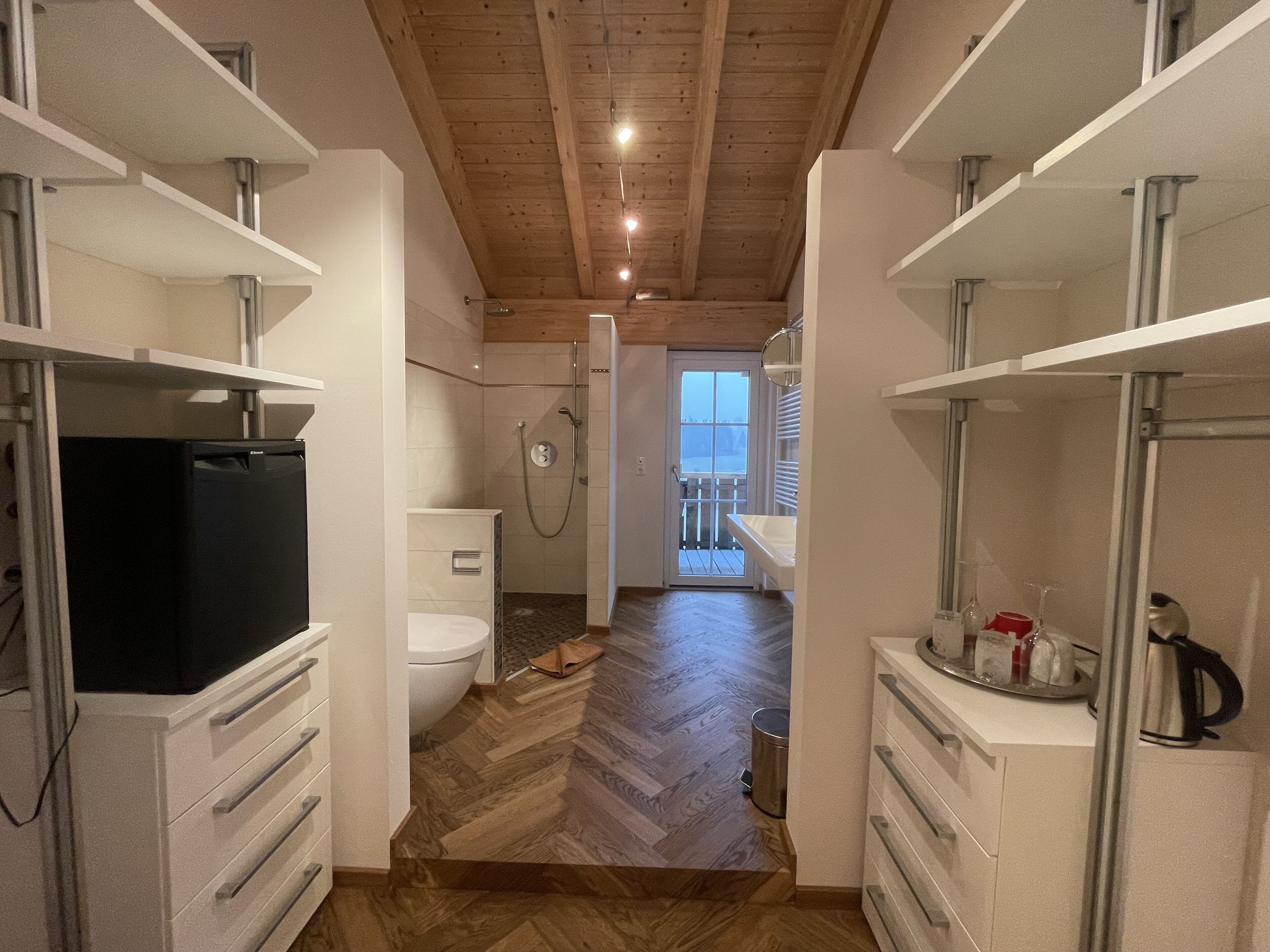 double room, balcony, mountain view | bathroom | free toiletries, hair dryer, towels