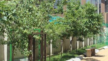 Fassade der Unterkunft