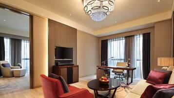 Premium bedding, down duvets, memory-foam beds, minibar