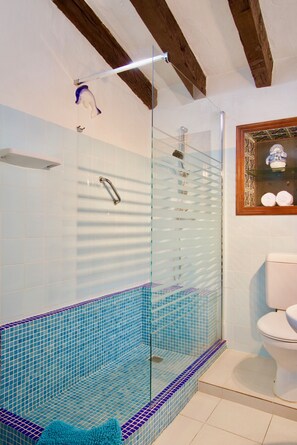 Shower, towels