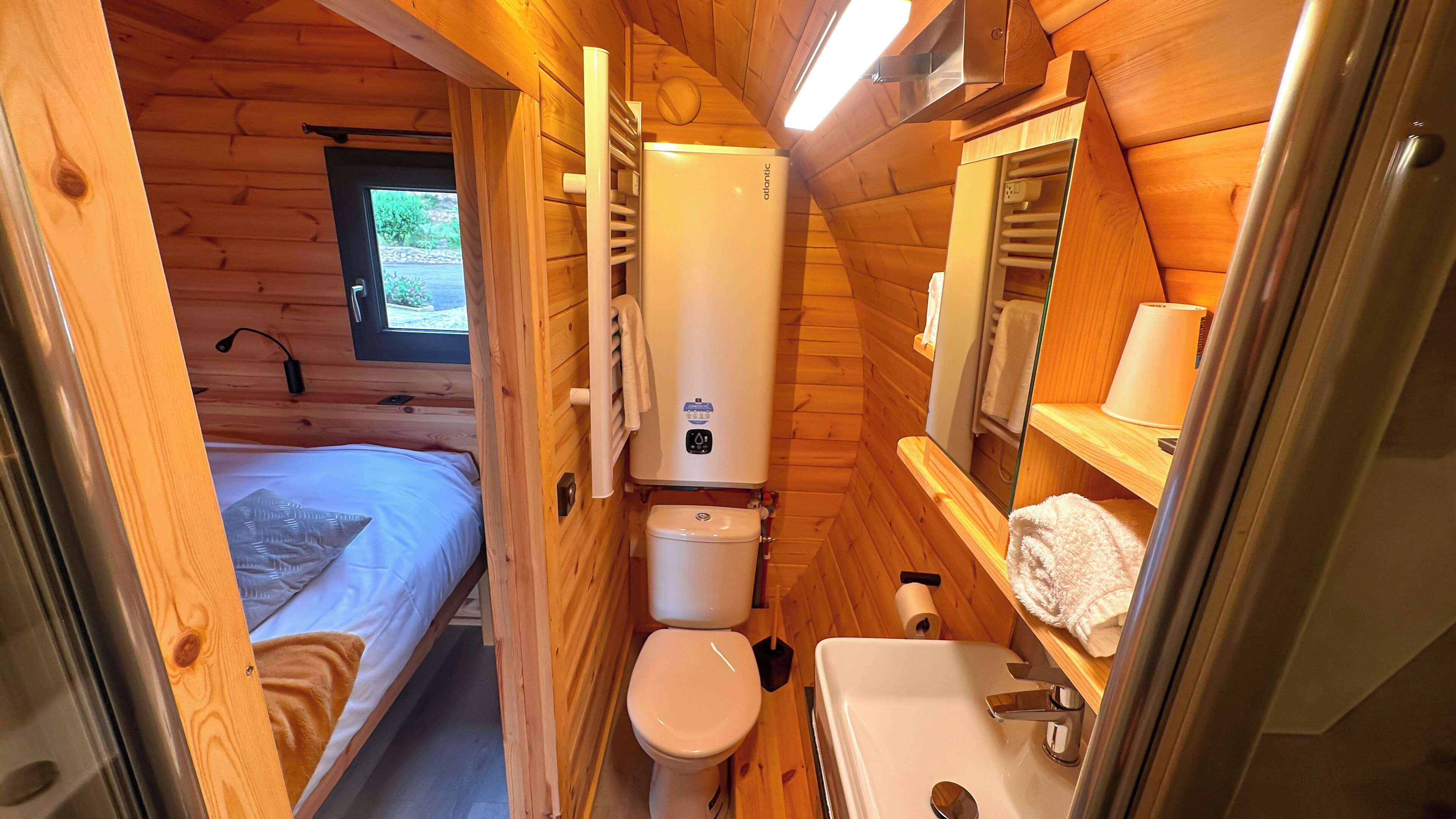 individually furnished, desk, laptop workspace, iron/ironing board