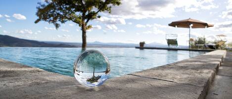 An infinity pool
